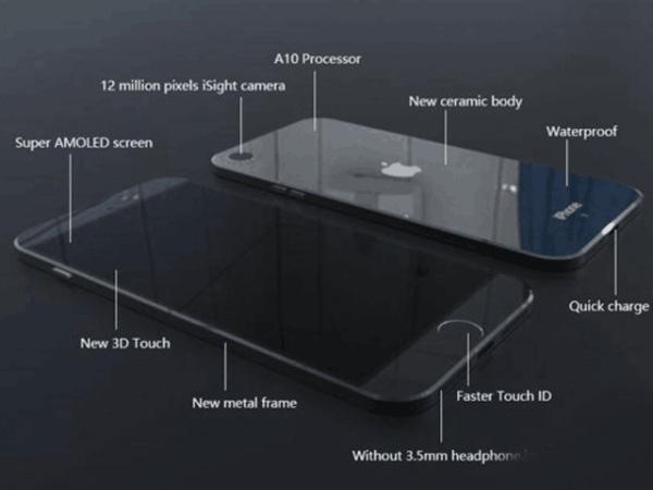 关于iPhone 7传闻从未间断 今传苹果7或将配备AMOLED触控屏