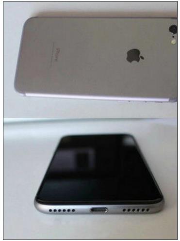 iPhone7谍照曝光：苹果7背面造型与魅族PRO6相似