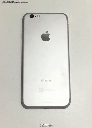iPhone7原型机谍照曝光：苹果7摄像头变大正面无实体按键