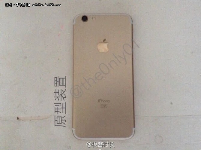iPhone7原型机谍照曝光：苹果7摄像头变大正面无实体按键